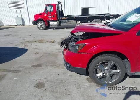 2017 Dodge Journey Crossroad Plus from USA, damaged, VIN 3C4PDCGG8HT566526